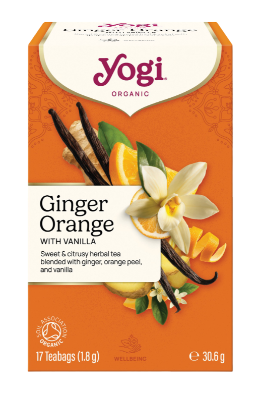 [20% OFF] Yogi Organic Tea - Ginger, Orange & Vanilla X 6 X 17pc