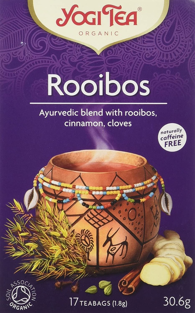 Yogi Organic Tea - Rooibos X 6 X 17pc