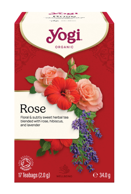 Yogi Organic Tea - Rose X 6 X 17pc