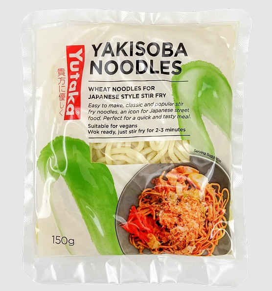 Yutaka Japanese Noodles - Wok Ready Yakisoba X 30 X 150g