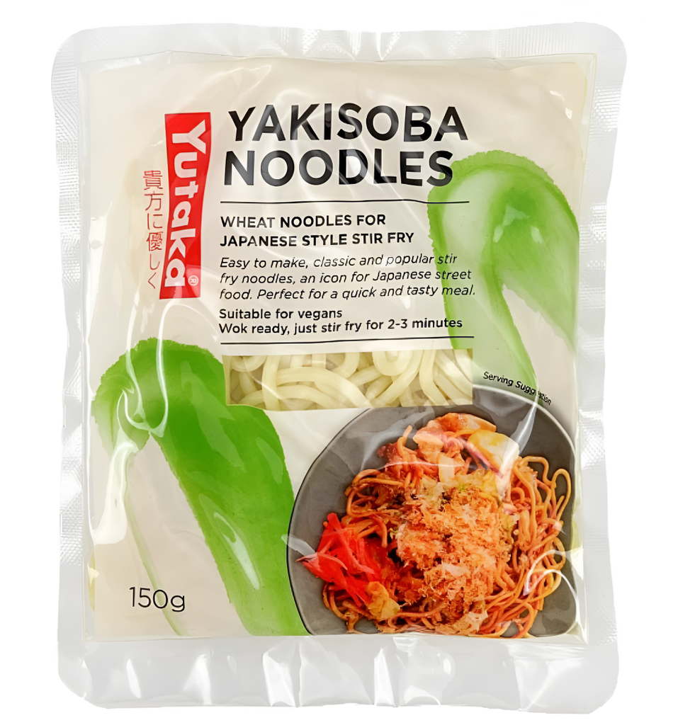 Yutaka Japanese Noodles - Wok Ready Yakisoba X 30 X 150g