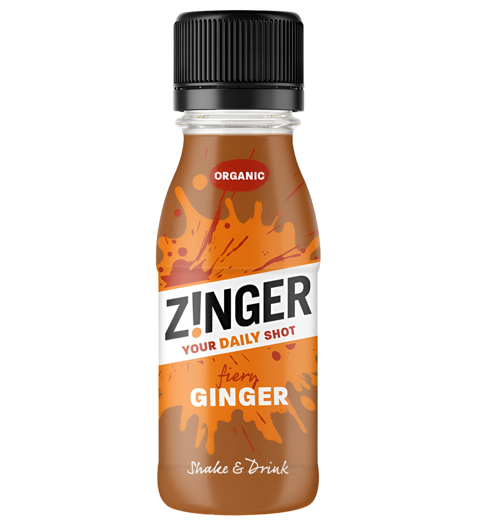 Zinger Health Shots - Organic Ginger X 15 X 70ml