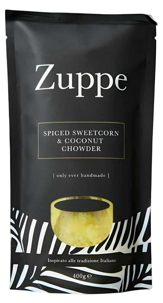 Zuppe Soup - SMALL Sweetcorn Coconut Chowder 400g