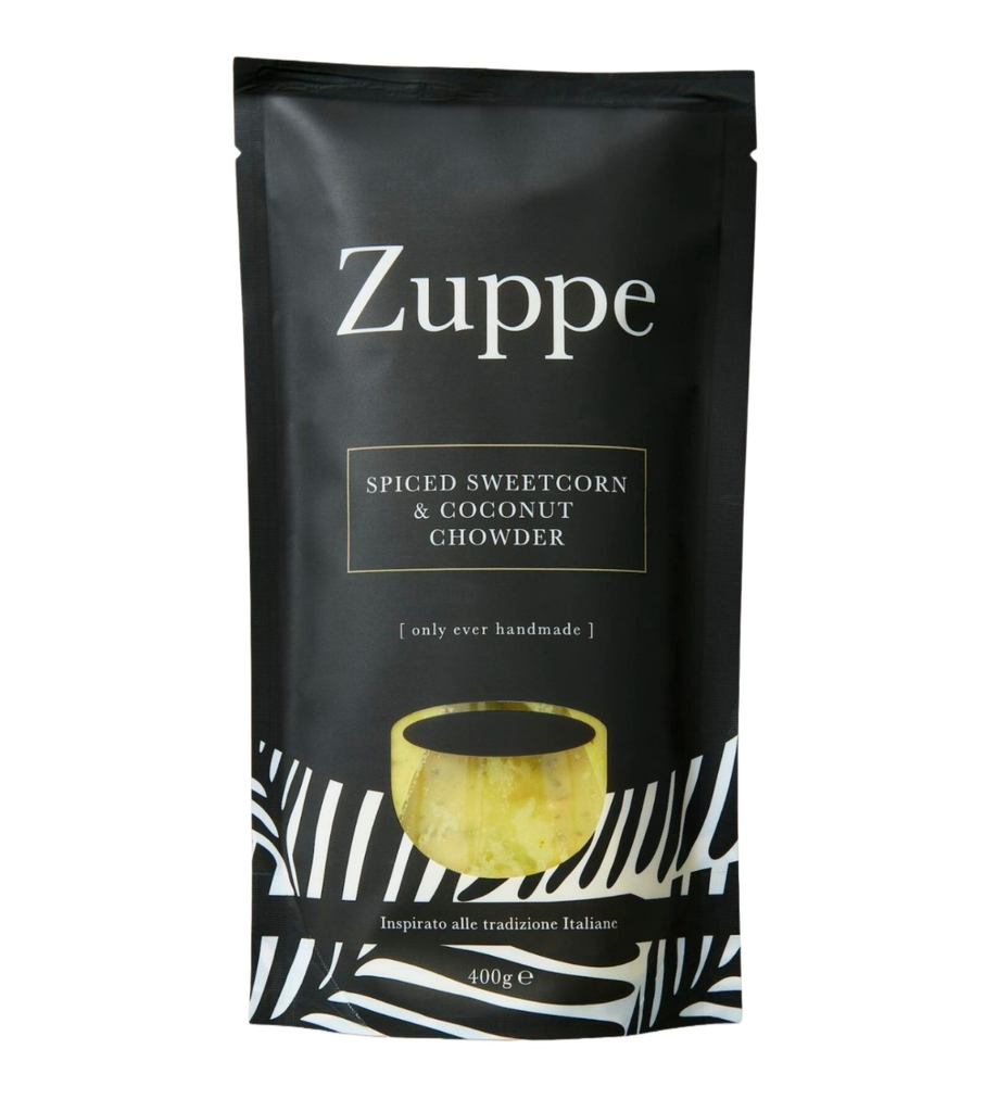 Zuppe Soup - SMALL Sweetcorn Coconut Chowder 400g