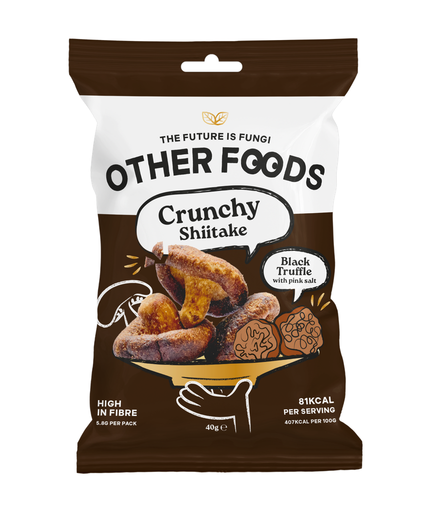 [10% OFF] Other Foods Snacks - Crunchy Truffle Shiitake Mushrooms X 8 X 40g