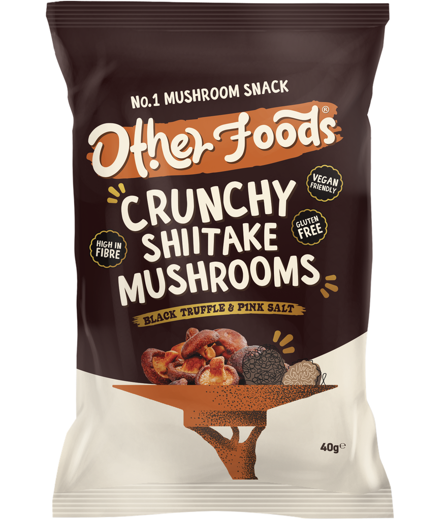 [10% OFF] Other Foods Snacks - Crunchy Truffle Shiitake Mushrooms X 8 X 40g
