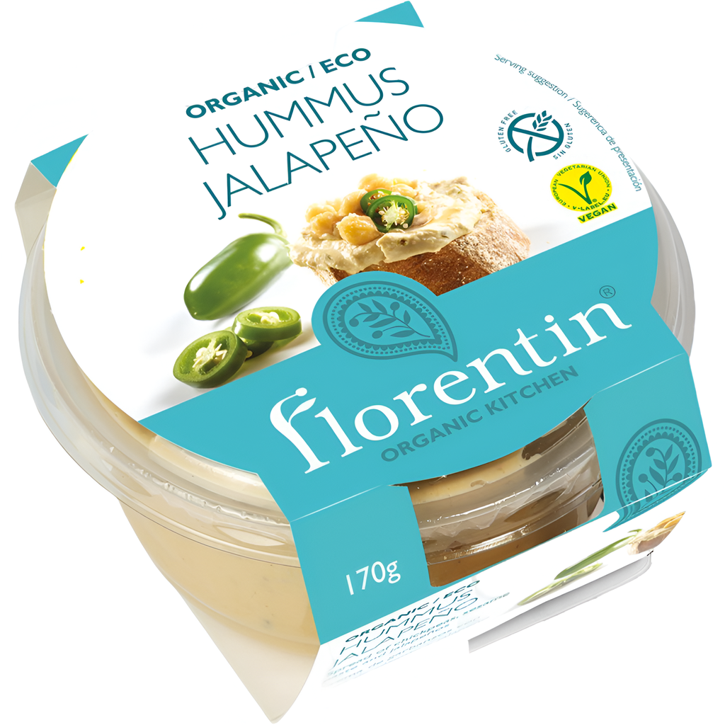 Florentin Organic Houmous - Jalapeno 170g