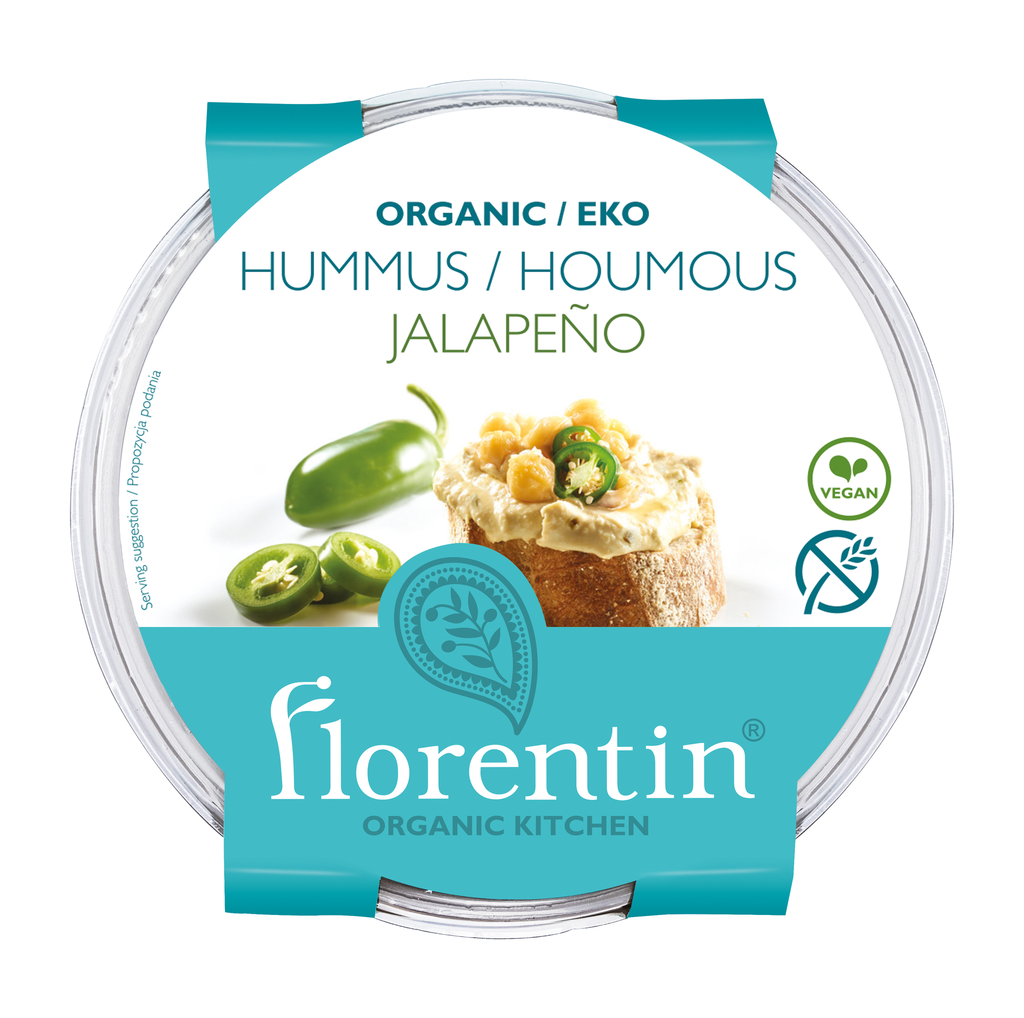 Florentin Organic Houmous - Jalapeno 170g