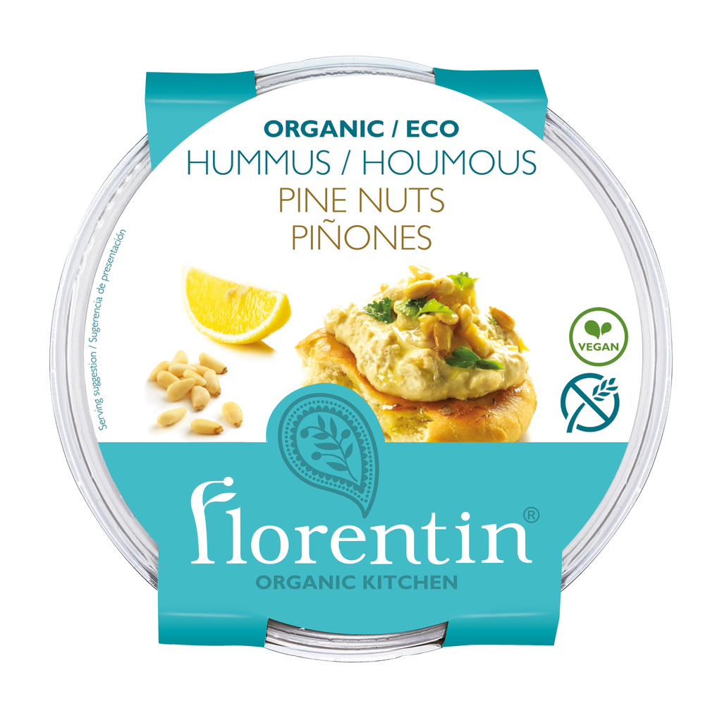 Florentin Organic Houmous - Pine Nuts 170g