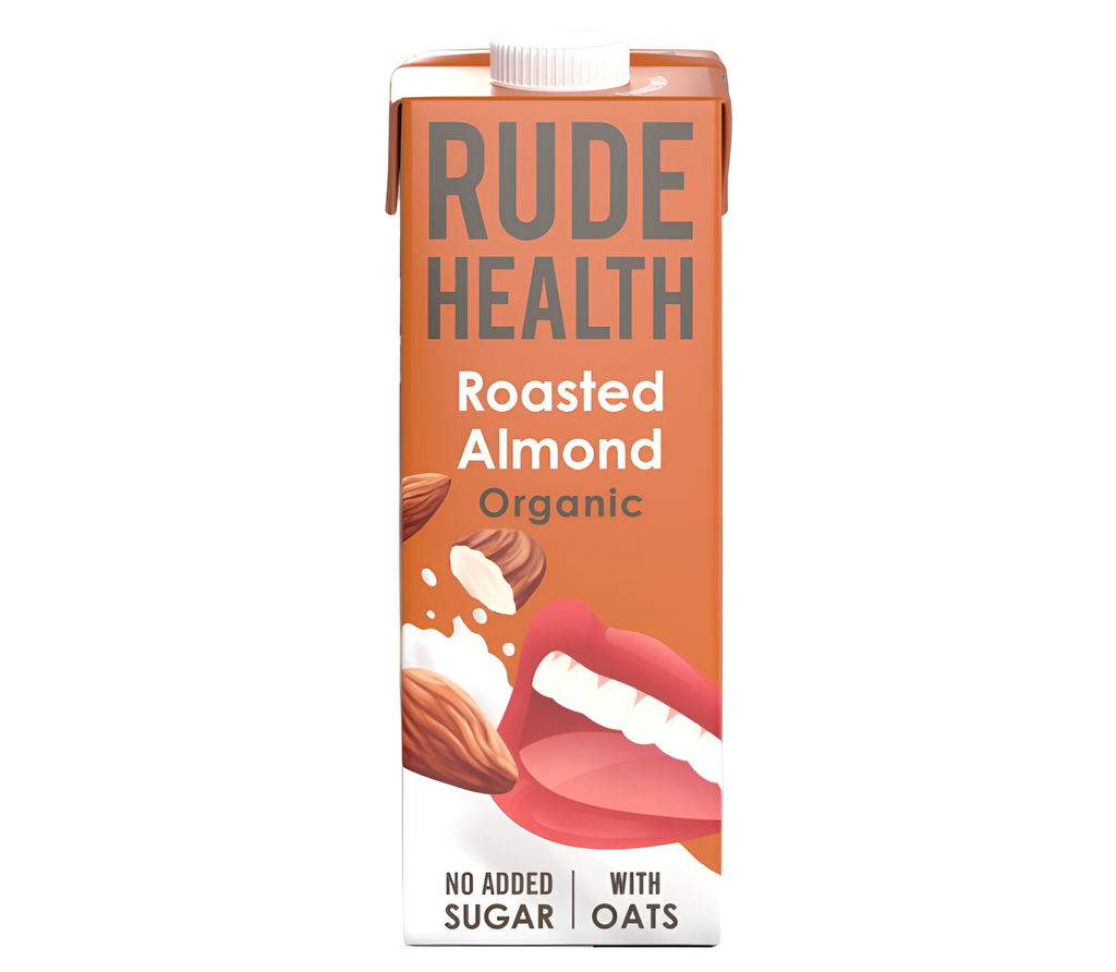 Rude Health Drinks - Roasted Almond and Oat X 6 X 1L