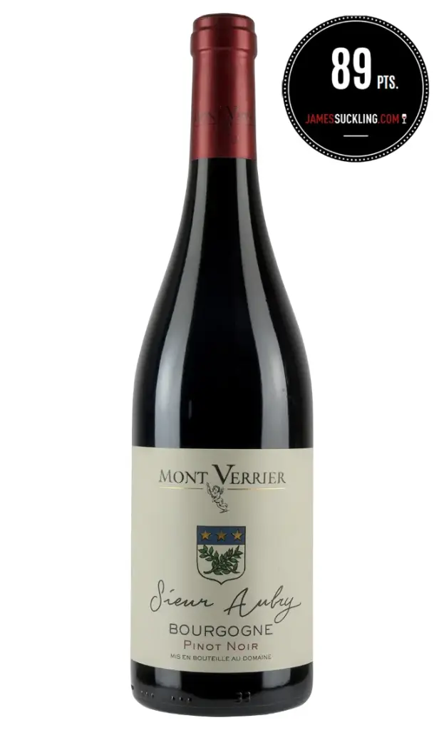 Domaine du Mont Verrier Red Wine Pinot Noir - Sieur Aubry Bourgogne 2023 X 6 X 750ml