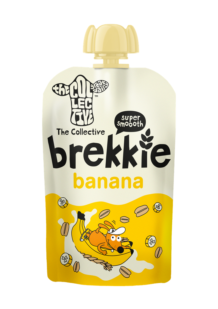 The Collective Brekkie Kids Pouches - Banana X 6 X 110g