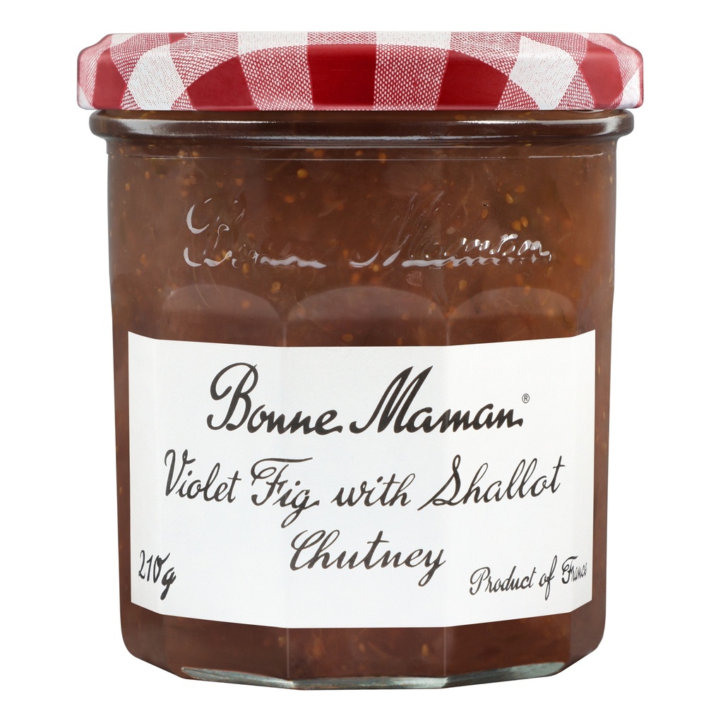 Bonne Maman Chutney - JAR Violet Fig and Shallot X 6 X 210g