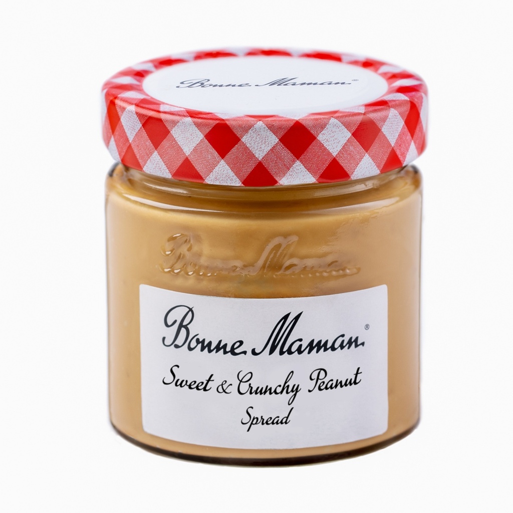Bonne Maman Spreads - JAR Sweet and Crunchy Peanut X 6 X 230g