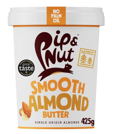 [15% OFF] Pip and Nut Almond Butter - MEDIUM Smooth X 6 X 425g