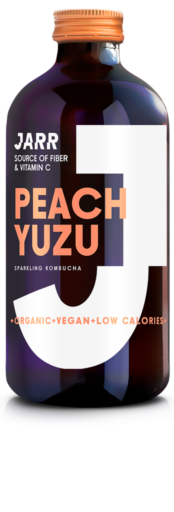 [20% OFF] JARR Kombucha - Peach Yuzu X 12 X 330ml