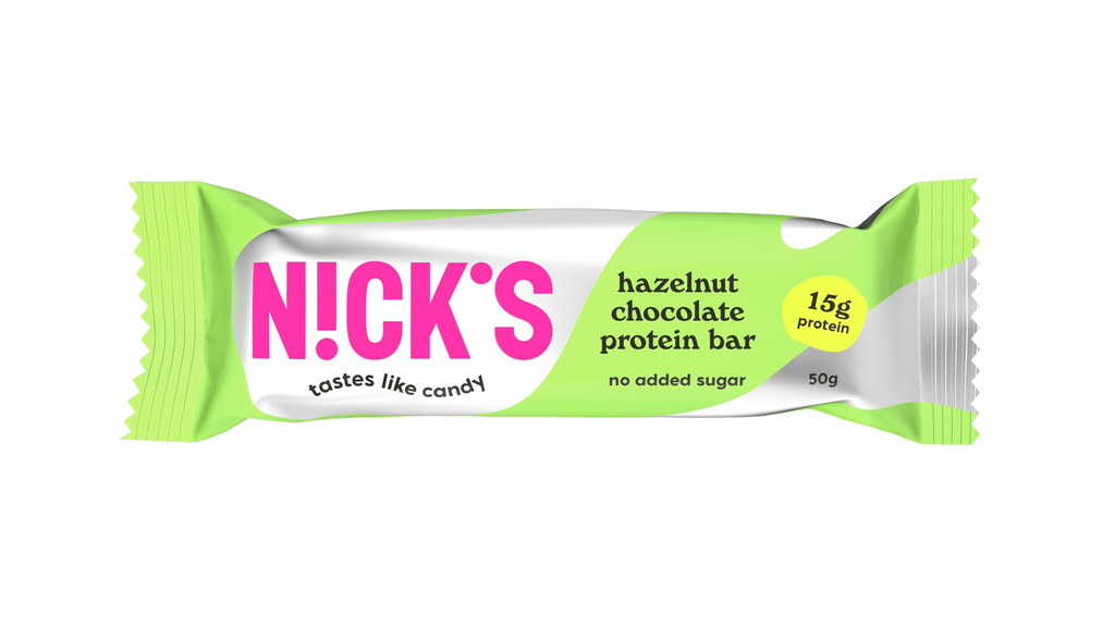 [20% OFF] Nicks Protein Bar - Hazelnut Chocolate X 12 X 50g