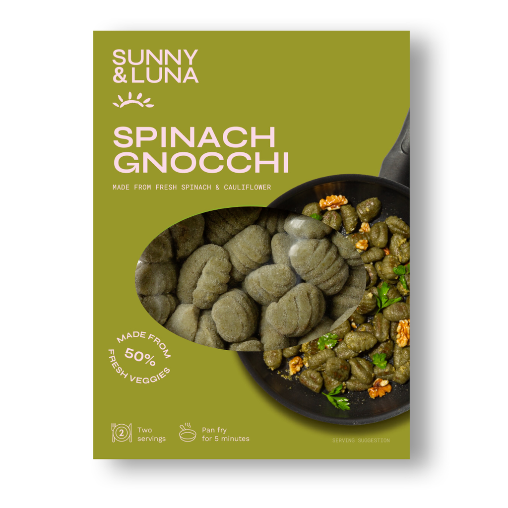 Sunny and Luna Fresh Pasta - Spinach Gnocchi 350g