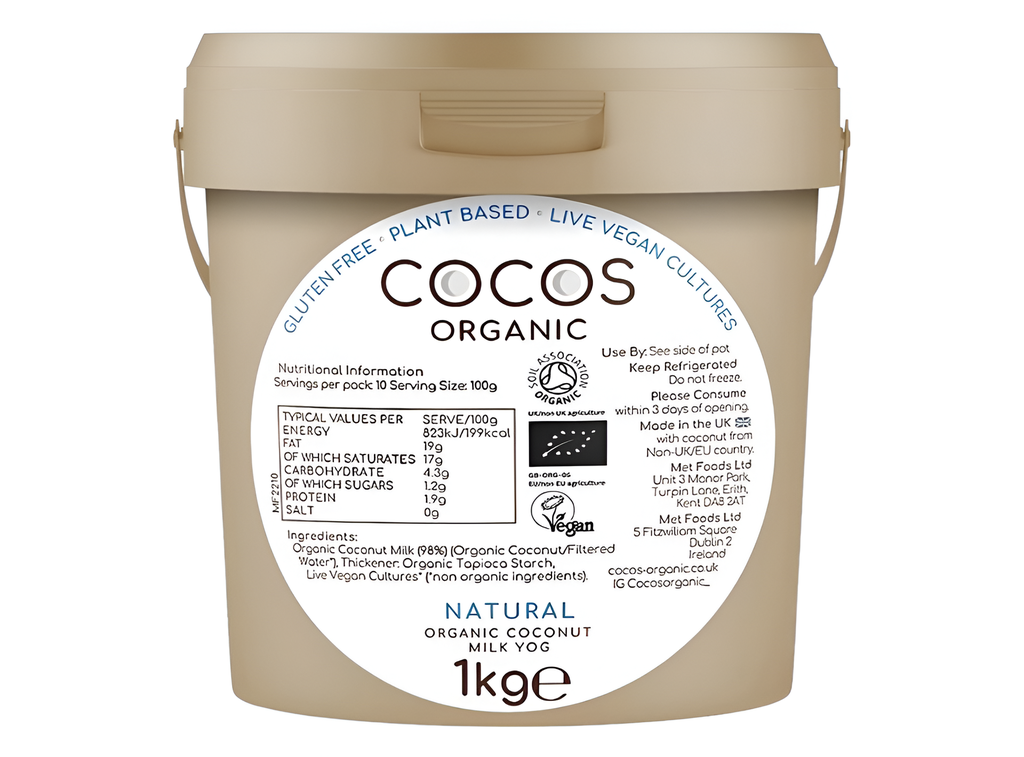 Cocos Organic Vegan Coconut Yoghurt - Catering Natural 1kg