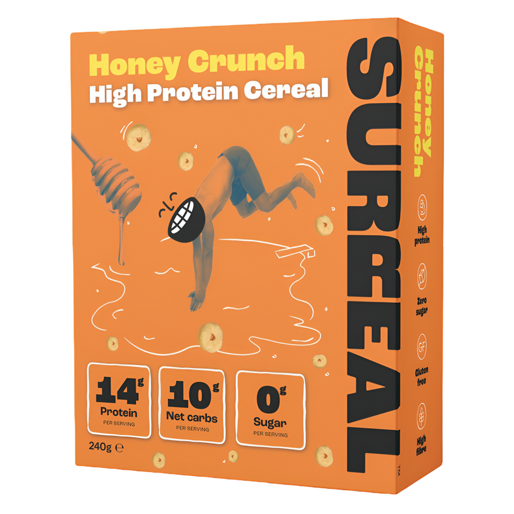 Surreal High Protein Cereal - Honey Crunch X 6 X 240g