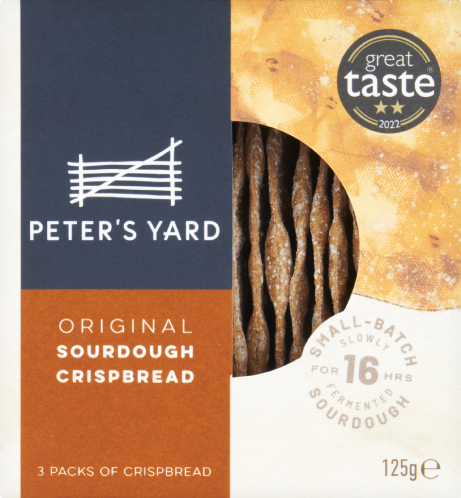 Peters Yard Sourdough Crispbread - SMALL Original X 8 X 125g