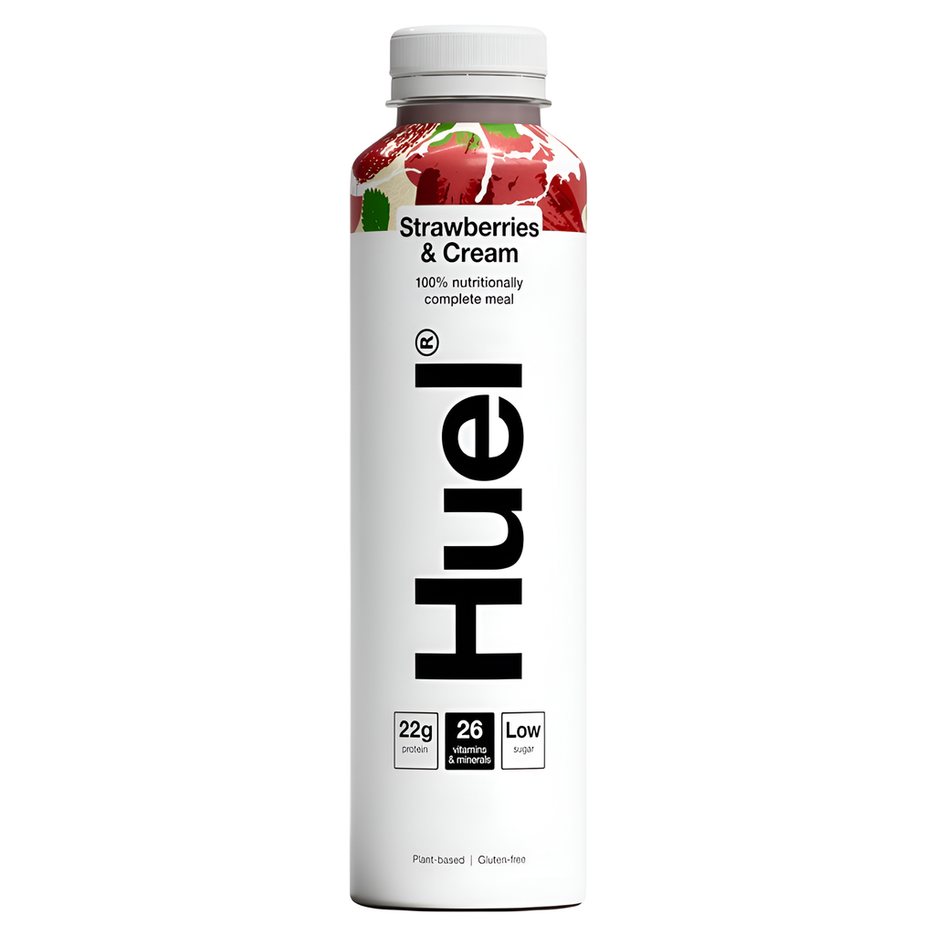 [10% OFF] Huel Vegan RTD Drinks - Strawberries n Cream X 8 X 500ml