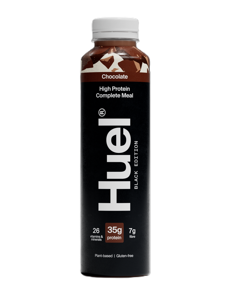 Huel Vegan RTD Drinks - BLACK EDITION Chocolate X 8 X 500ml