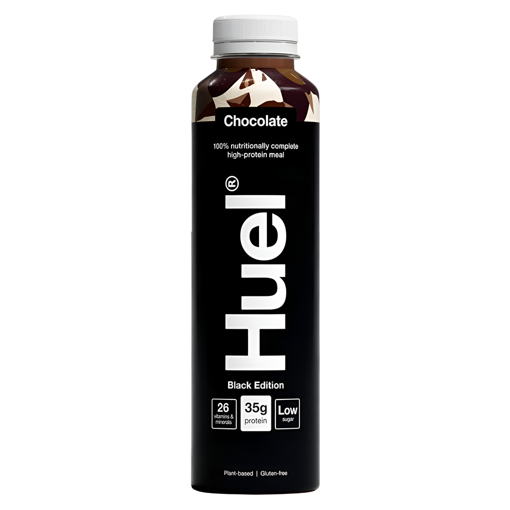 Huel Vegan RTD Drinks - BLACK EDITION Chocolate X 8 X 500ml