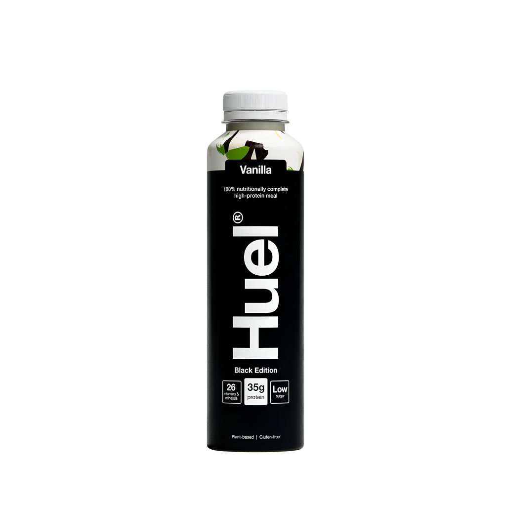 [10% OFF] Huel Vegan RTD Drinks - BLACK EDITION Vanilla X 8 X 500ml