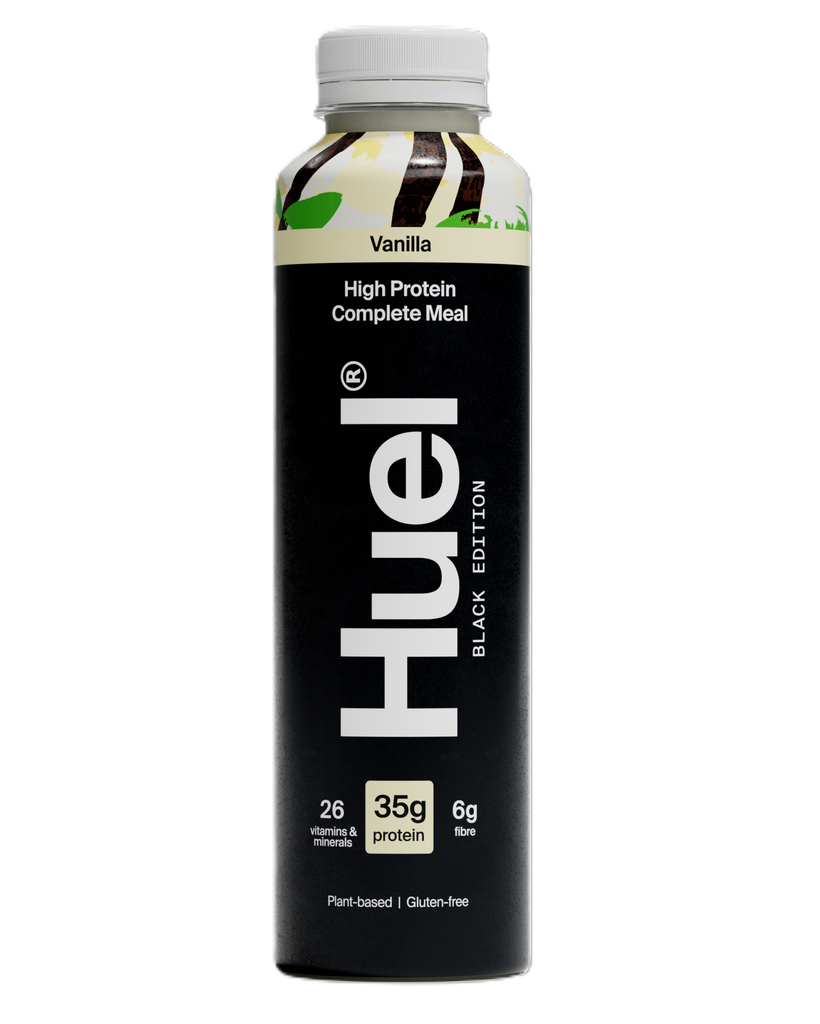 Huel Vegan RTD Drinks - BLACK EDITION Vanilla X 8 X 500ml