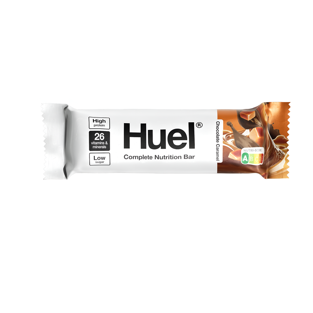Huel Vegan Nutrition Bar - Chocolate Caramel X 12 X 55g