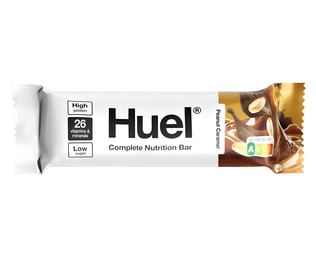 [10% OFF] Huel Vegan Nutrition Bar - Peanut Caramel X 12 X 55g