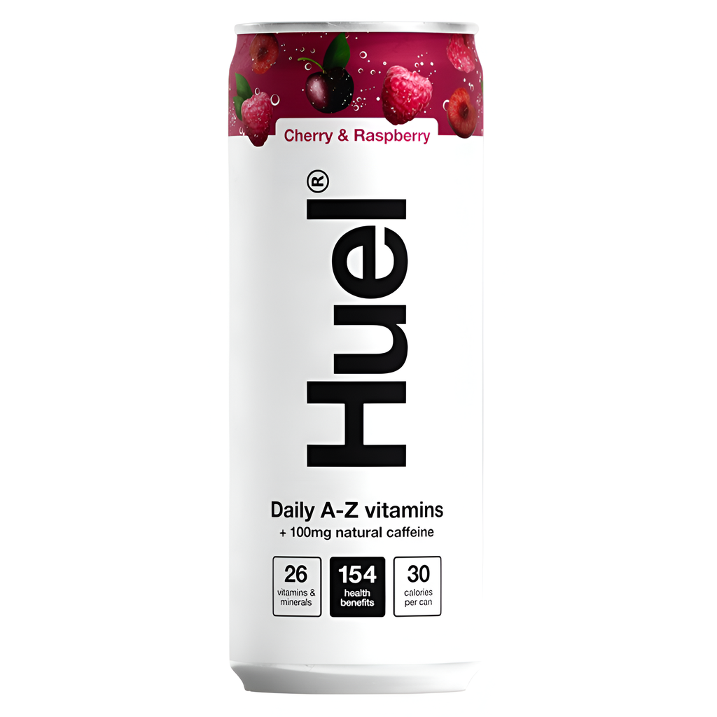 Huel Vegan Daily Vitamin Drink - Cherry n Raspberry X 12 X 330ml