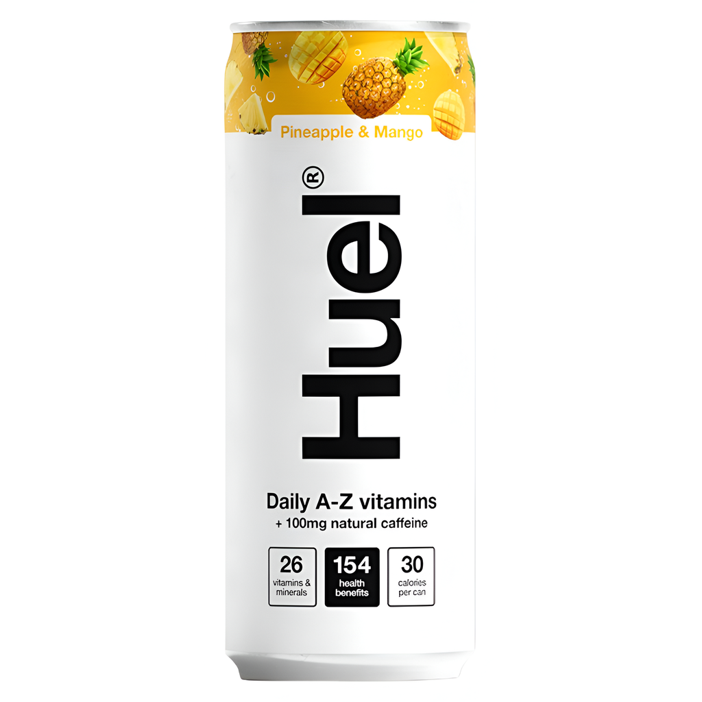 Huel Vegan Daily Vitamin Drink - Pineapple n Mango X 12 X 330ml