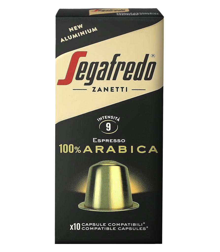Segafredo Nespresso Pods - Espresso Arabica X 10 X 51g