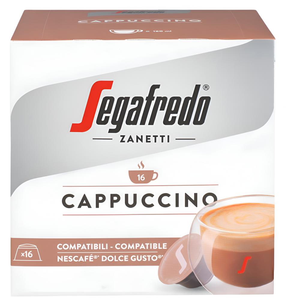 Segafredo Dolce Gusto Pods - Cappuccino X 6 X 160g