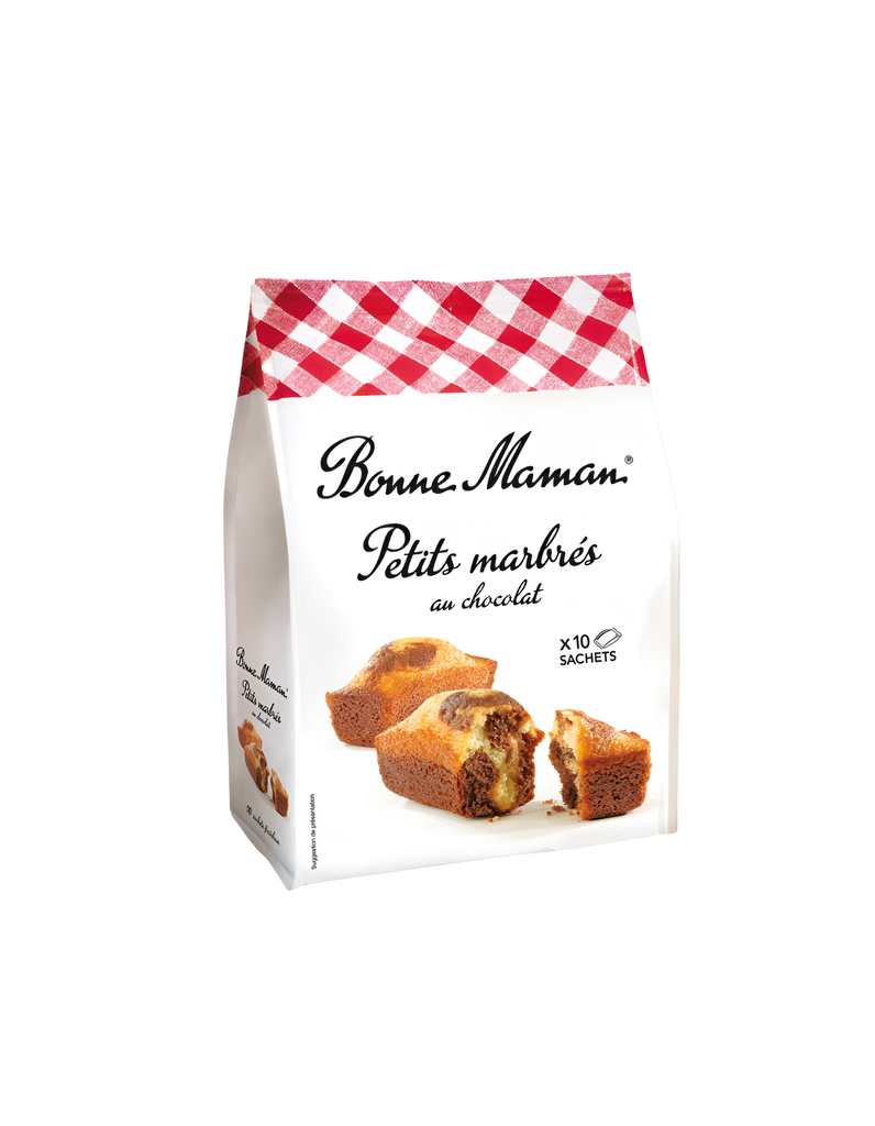 Bonne Maman Cake - Mini Marble X 8 X 300g