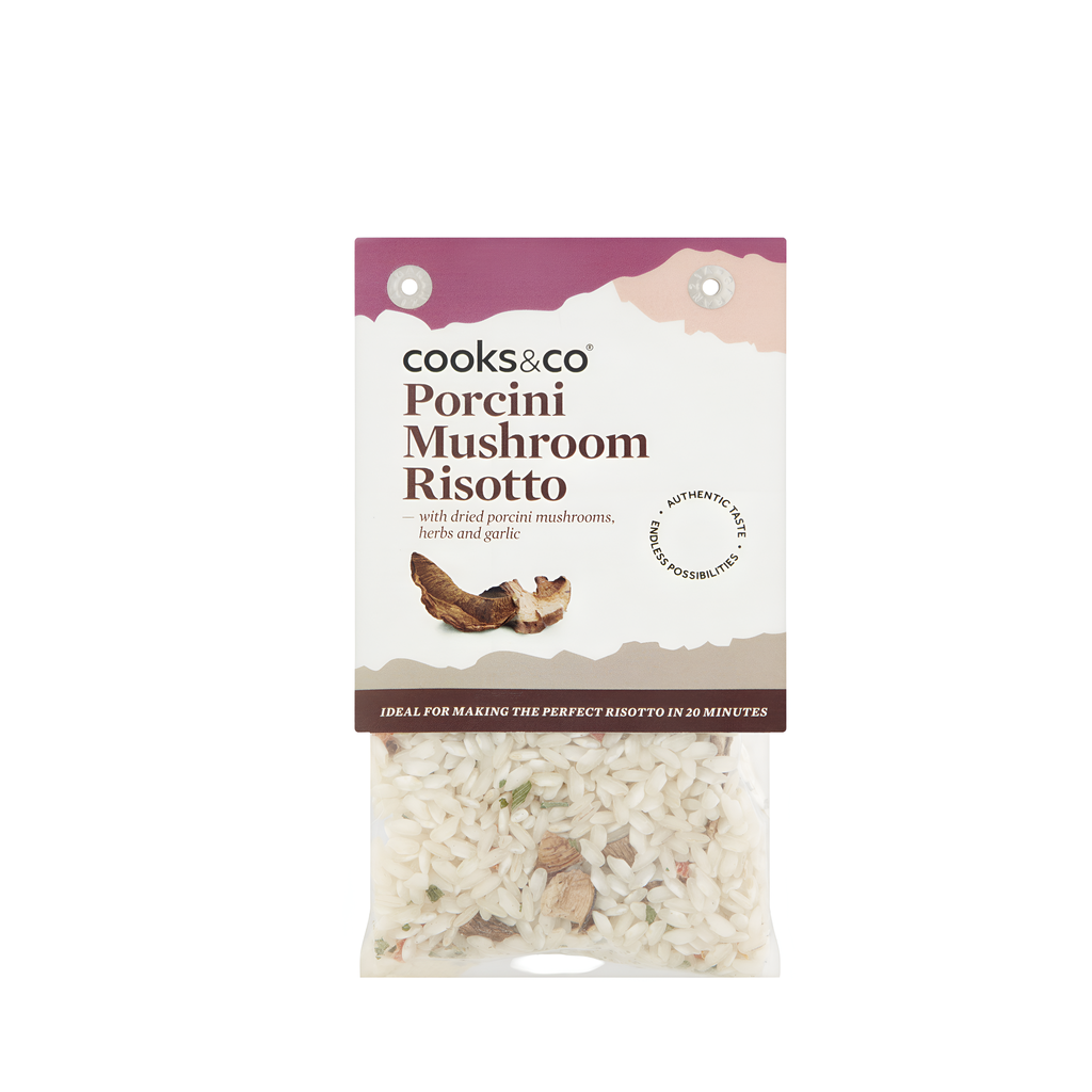 [20% OFF] Cooks and Co Ready Meals - Porcini Mushroom Risotto X 6 X 190g