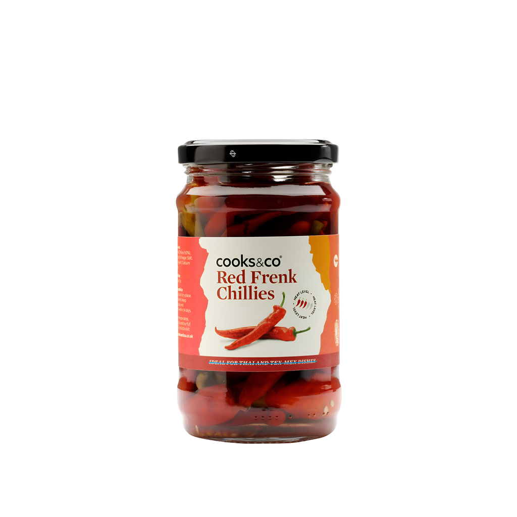 [20% OFF] Cooks and Co Veg Jars - Red Frenk Chillies X 6 X 300g