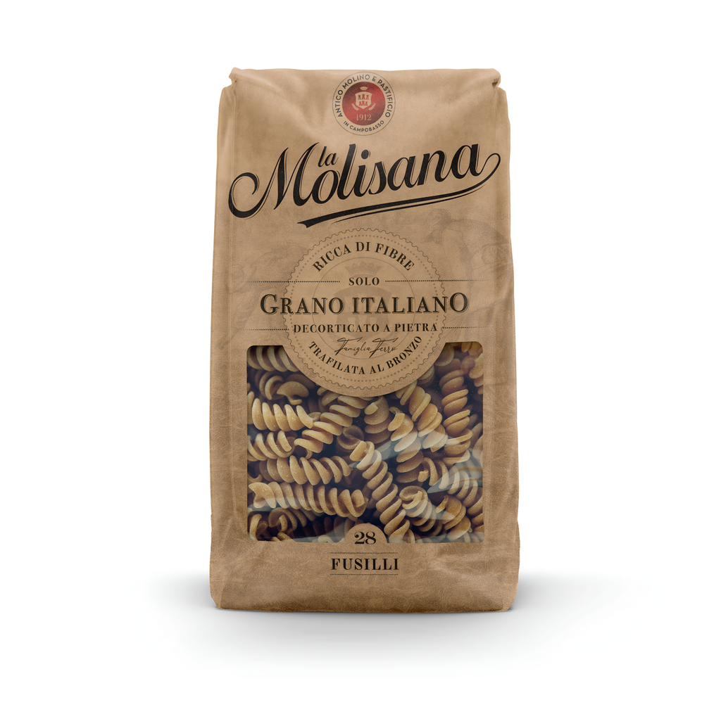 La Molisana Italian Wheat Pasta - Fusilli X 12 X 500g