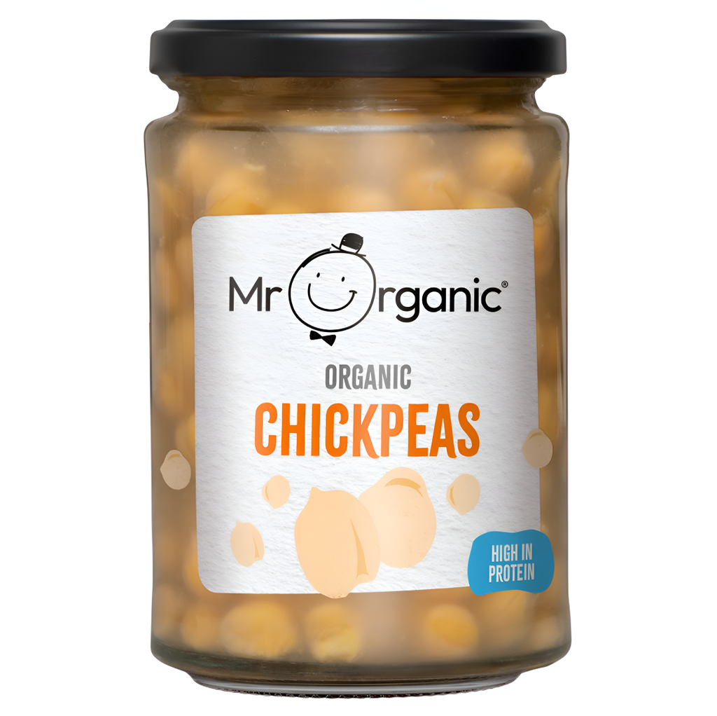 Mr Organic Pulse Jars - Chickpeas X 6 X 350g