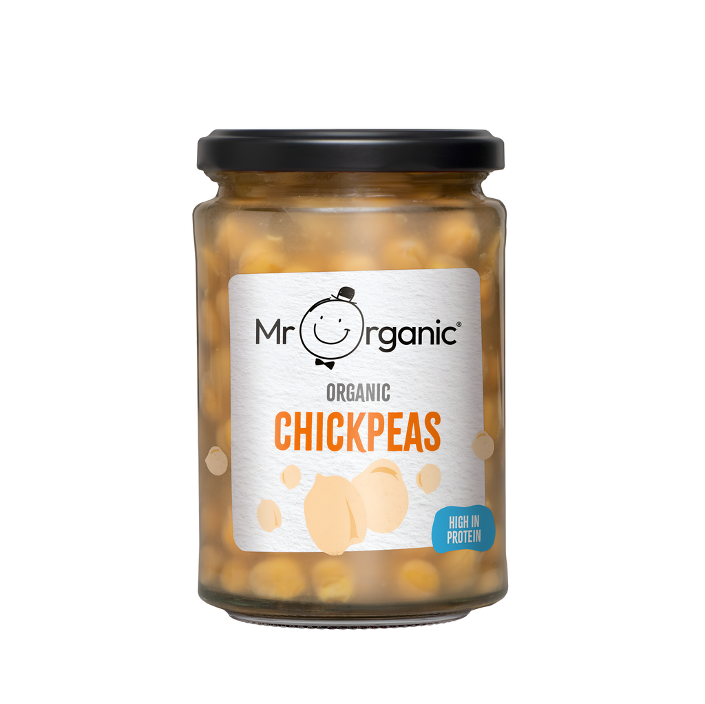 Mr Organic Pulse Jars - Chickpeas X 6 X 350g