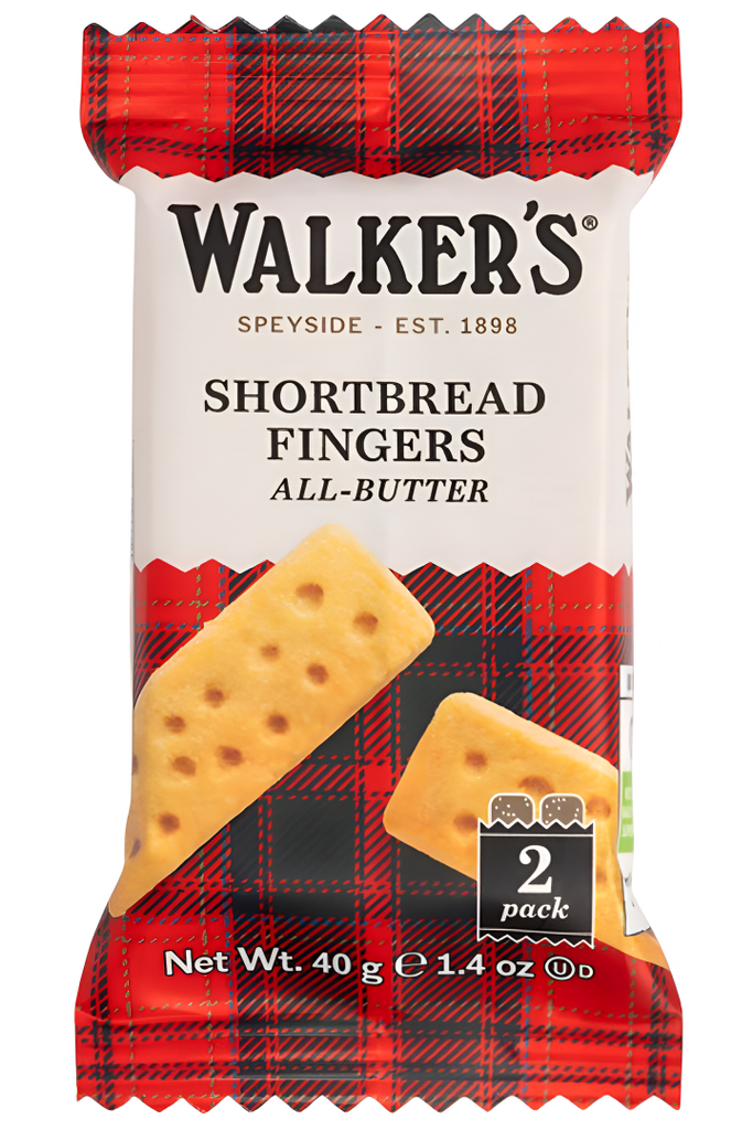 Walker's Shortbread Bicuits - Fingers 2pcs X 24 X 40g