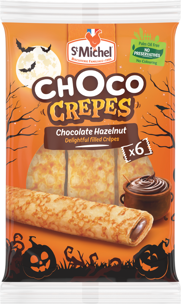 St Michel Crepe - Chocolate and Hazelnut Filled 6pcs