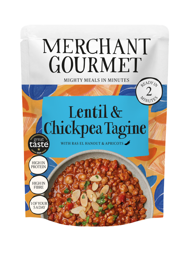 Merchant Gourmet Ready Meals - Lentil & Chickpea Tagine X 6 X 280g