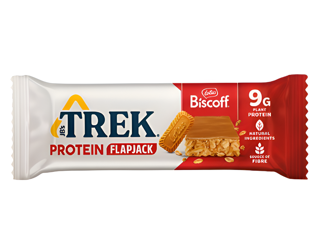 Trek Flapjack Bar - Biscoff X 16 X 50g