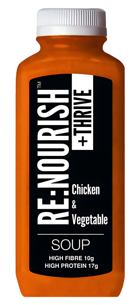 [10% OFF] Re Nourish Fresh Soup - Thrive Chicken and Vegetable 500g