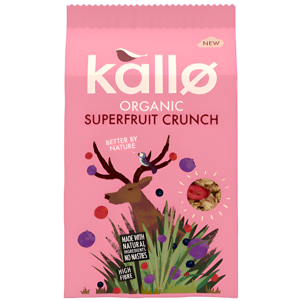 Kallo Organic Granola - Superfruit Crunch X 5 X 360g