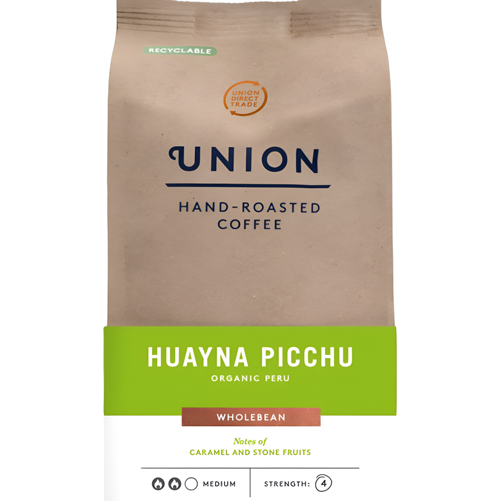 Union Coffee - WHOLEBEAN Huayna Picchu X 4 X 500g