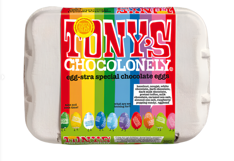 [PRE-ORDER] Tonys Chocolonely Easter Range - Eggs Assortment 150g